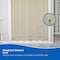 Kenney Mfg Lightweight PEVA Shower Curtain Liner, 70in W x 72in H, Taupe KN61436V1 - alternate 3